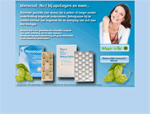 Tablet Screenshot of menocool.nl